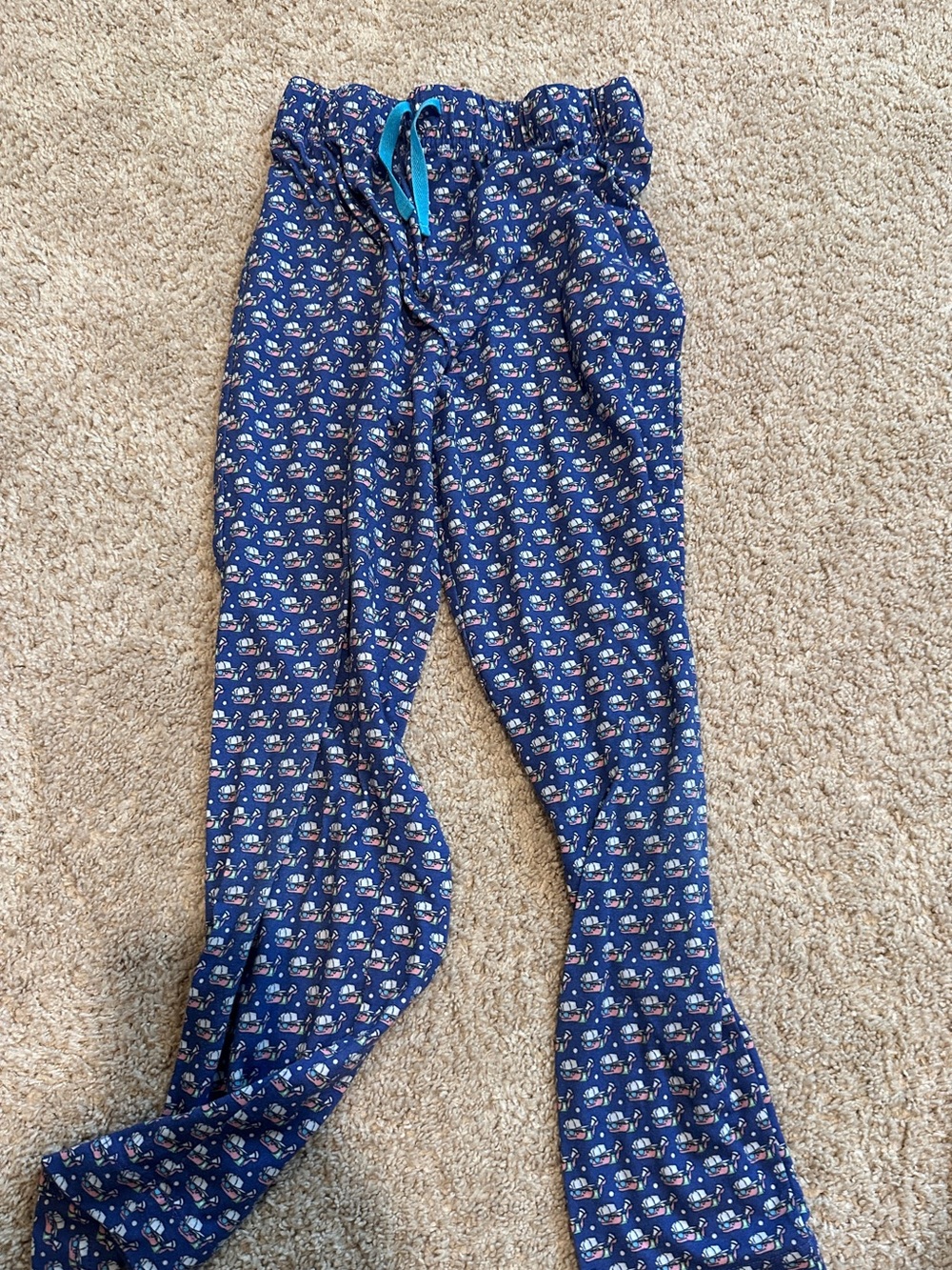 Vineyard Vines Kids Pajama Bottoms loungewear - lax ocean